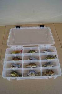 Tackle Tray with NEW Jointed Crankbait Lures
