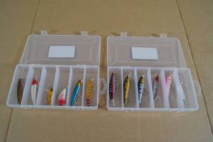 2 Tackle Trays with NEW Crankbait Lures