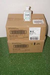 48 Bottles of Cleanze Hand Sanitizing Gel