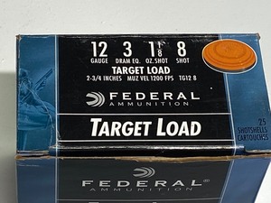 lot 298 image: (25) Rounds  Of Federal 12gauge Fie...