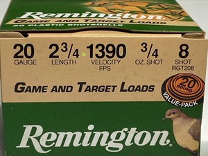 lot 287 image: (20) Rounds Of Remington Game & Tar...
