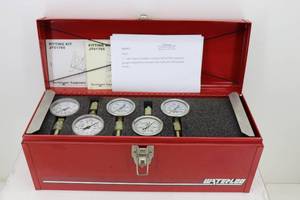 Toolbox w John Deere JT01765 Pressure Gauges and Hydraulic Fitting & Hoses