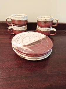 lot 137 image: Collection of Ceramic Pottery Tea Set