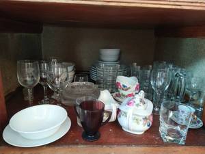 lot 145 image: Collection of Dishes and Glassware