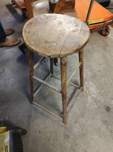 lot 223 image: Old Stool