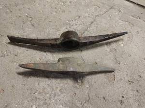 lot 234 image: Two Double Ended Miners Pick Axe Heads