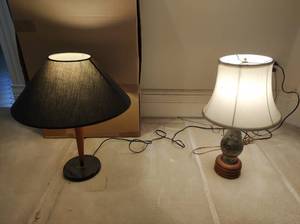 lot 269 image: Two Table Lamps