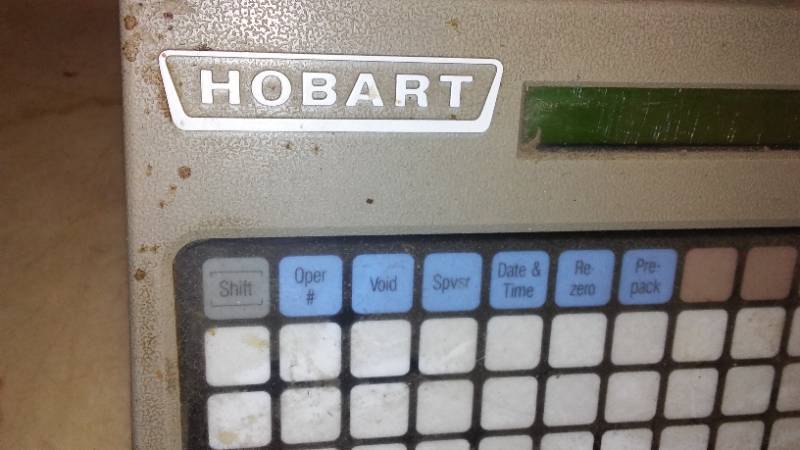 lot 65 image: Hobart Pricing Machine - untested.