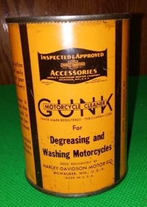 lot 129 image: Harley Davidson Gunk Motorcycle Cleaner.