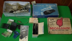 lot 179 image: Vintage Hair Clippers and More.