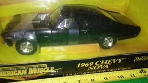 lot 188 image: Chevy Nova 1969. ERTL, American Muscle Collection, New in Box.