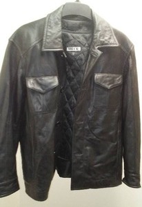 lot 214 image: Tibor Leather Jacket, Like New.