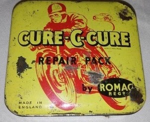 lot 265 image: Cure-C-Cure Repair Pack. England
