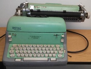 lot 307 image: Royal Electric Typewriter