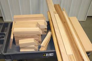 Hickory Wood Misc Pieces