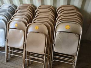 lot 25 image: (36) Folding Chairs...