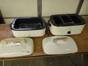 lot 33 image: (2) Roasters...