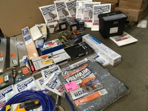 lot 38 image: Lot of Assorted  Tools and hardware Various types Models and Conditions customer returns See Pictures