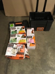 lot 53 image: Lot of Ridgid Items Various Models and Conditions See Pictures