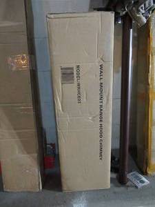 Winflo Stainless Steel Chimney Extension for Winflo Convertible Wall Mount Range Hood