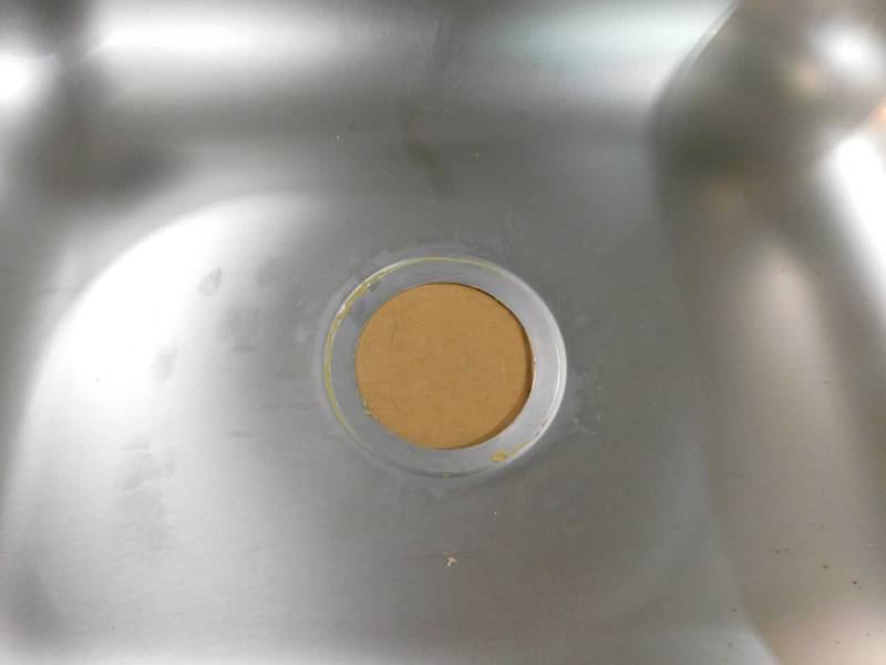 lot 118 image: Glacier Bay Drop-In Stainless Steel 25 in. 4-Hole Single Bowl Kitchen Sink