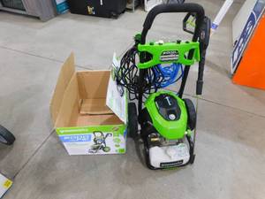 lot 9 image: Greenworks 2000-PSI 1.2-GPM Cold Water Electric Pressure Washer