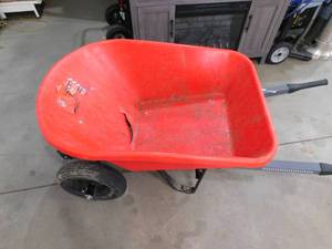 lot 13 image: CRAFTSMAN 6-cu ft Poly Wheelbarrow