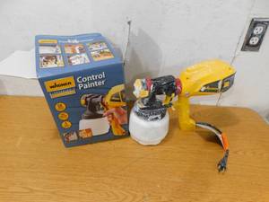 lot 56 image: Wagner Control Painter Handheld HVLP Paint Sprayer (Compatible with Stains)