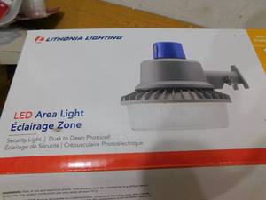 lot 106 image: Lithonia BarnGuard LED Barn Light, Package 1,4000K,120-277V