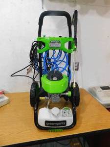 lot 111 image: Greenworks 2000-PSI 1.2-GPM Cold Water Electric Pressure Washer