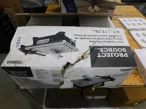 lot 141 image: Project Source 7-in 4.8-Amp Wet Tabletop Corded Tile Saw