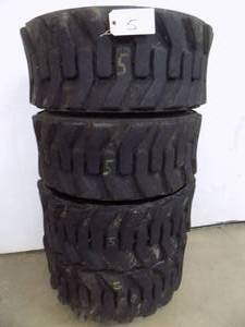4 - Skid Loader Tires Take Offs