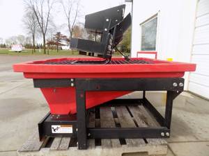 Western Tornado UTV Poly Hopper Spreader With WiringControllerCover