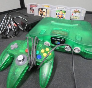 lot 30 image: NINTENDO 64  CONTROLLER, 6 GAMES, PLUS MORE