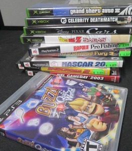 lot 31 image: VIDEO GAMES PS2, X BOX, AND PS3