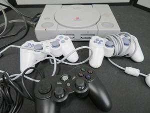 lot 32 image: SONY PLAYSTATION PLUS CONTROLLERS