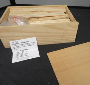 lot 37 image: NEW MY FIRST CARPENTRY WORKSHOP