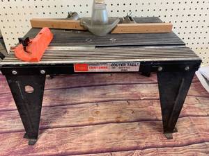 Craftsman Router Table Model 25444 (Sold $76 Ebay)