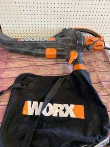 Worx Blower, Motor, Vacuum 210 Mph (Tested Working)