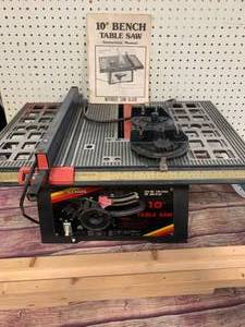 10 Inch Table Saw & Jig