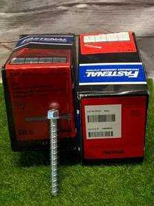 2 Boxes 38� X 4� Concrete Screws 100 Total