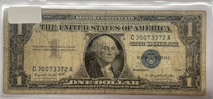 1957A $1 Silver Certificate - C30073372A