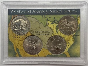 Westward Journey Set wLouisiana Purchase in Background