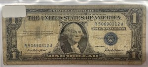 1957 $1 Silver Certificate - R50690312A