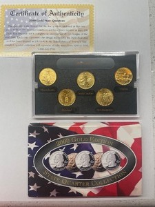 2000 Gold Edition State Quarter Collection