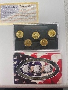 1999 Gold Edition State Quarter Collection
