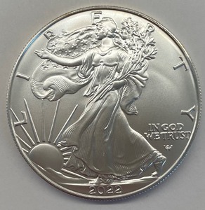2022 American Silver Eagle 1 Troy Ounce Silver