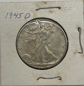1945-D Walking Liberty Half Dollar