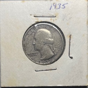 1935 Washington Silver Quarter