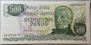Argentina Banknote P-303 Uncirculated